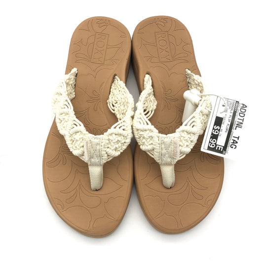 Sandals Flip Flops By Roxy  Size: 8