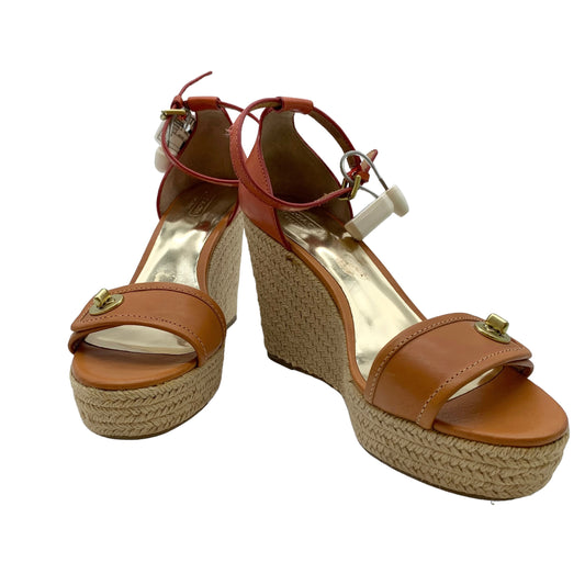 Sandals Heels Wedge By Coach  Size: 9
