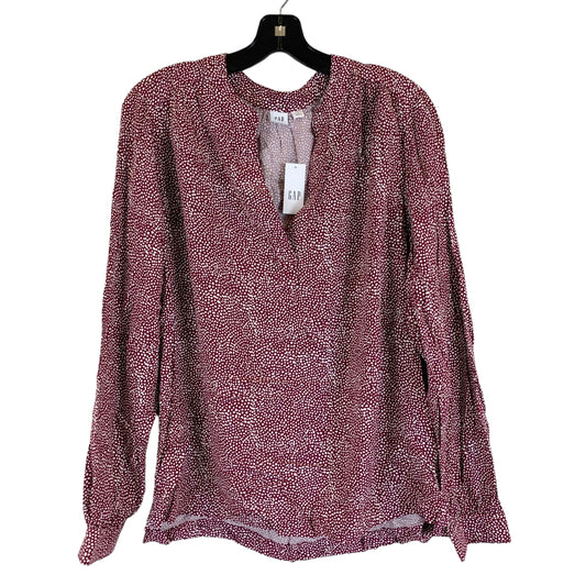 Top Long Sleeve Basic By Gap O  Size: L