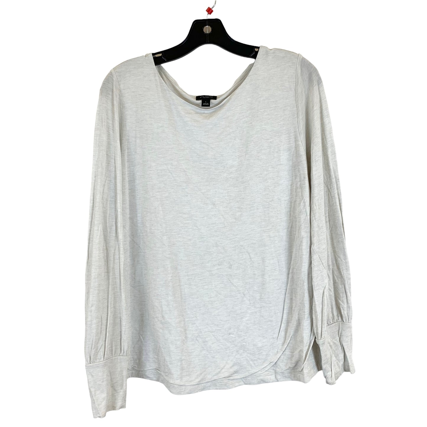 Top Long Sleeve Basic By Ann Taylor O  Size: L