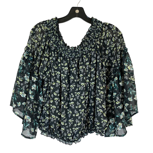 Blouse 3/4 Sleeve By Free People  Size: Xs