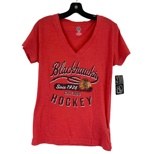 Top Short Sleeve By Nhl  Size: M