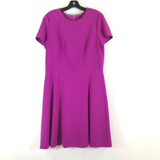 Dress Casual Midi By Tahari By Arthur Levine  Size: XXL