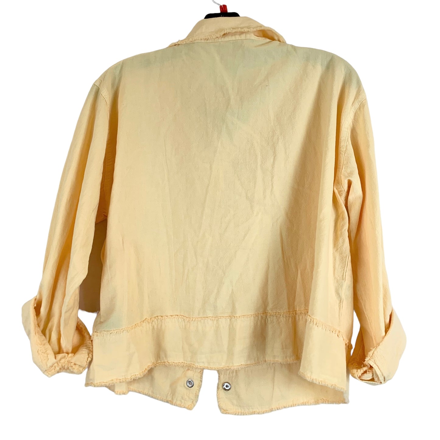 Yellow Top Long Sleeve Glocam, Size M