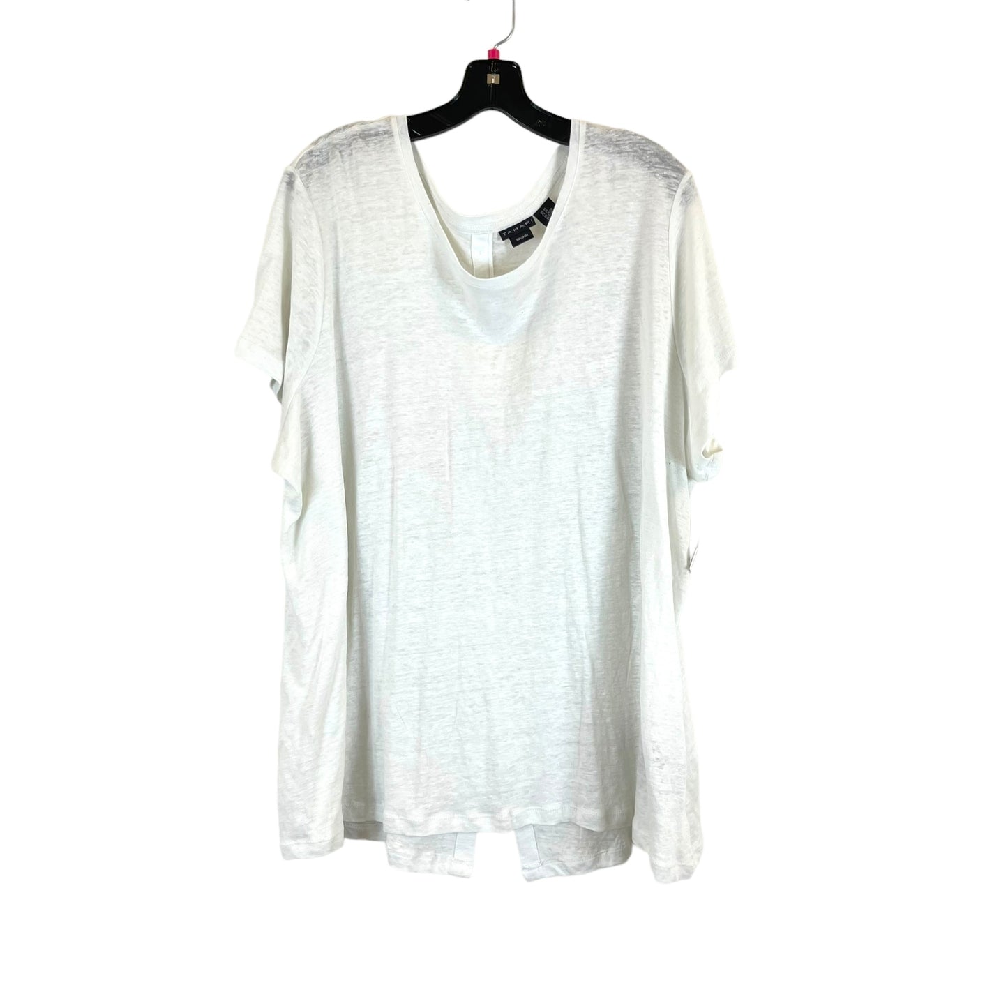 Top Short Sleeve Basic By Tahari By Arthur Levine  Size: 3x