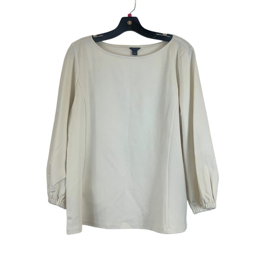 Top Long Sleeve Basic By Ann Taylor  Size: L