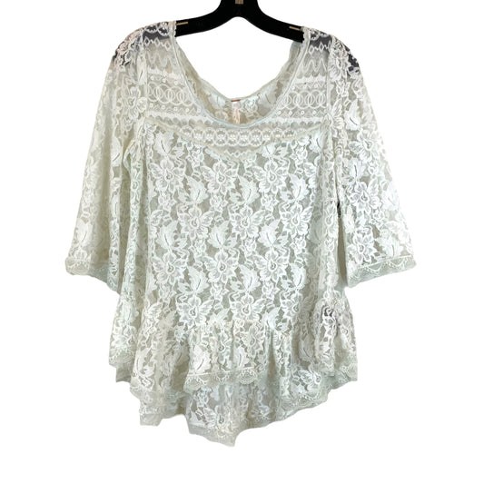 Blouse 3/4 Sleeve By Free People  Size: S