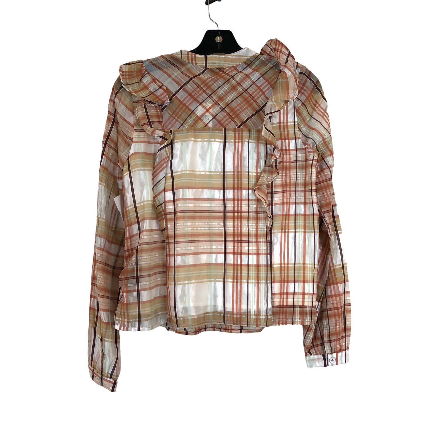 Blouse Long Sleeve By Current Air  Size: Xs