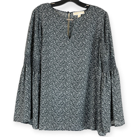 Blouse Long Sleeve By Michael By Michael Kors  Size: L