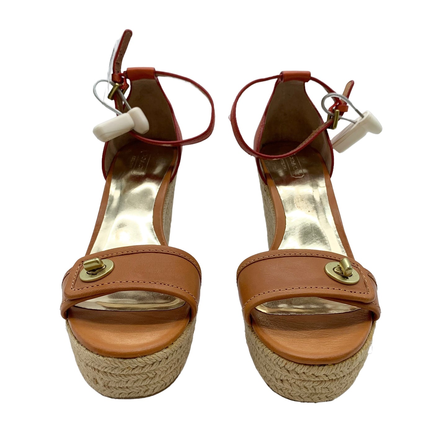 Sandals Heels Wedge By Coach  Size: 9