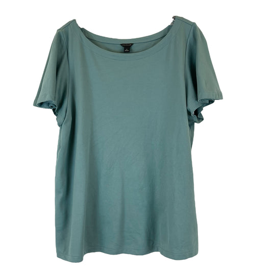 Top Short Sleeve Basic By Ann Taylor  Size: Xl