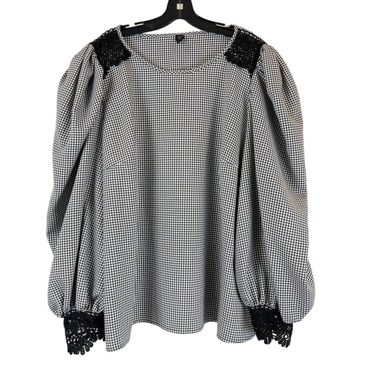 Top Long Sleeve By Shein  Size: 4X