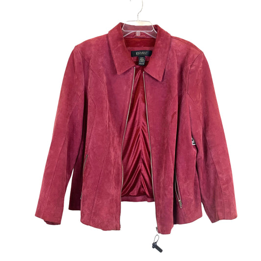 Jacket Leather By Lane Bryant Size: Xxl