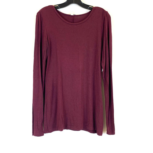 Top Long Sleeve Basic By Halogen  Size: L