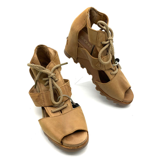 Sandals Heels Wedge By Sorel  Size: 8.5