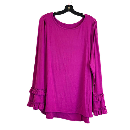 Top Long Sleeve By Kim gravel Size: L