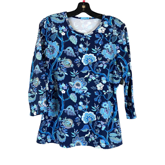 Top 3/4 Sleeve By J Mclaughlin  Size: L