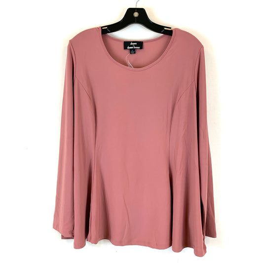 Top 3/4 Sleeve Basic By Dennis Basso Qvc  Size: L