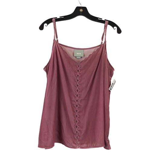 Top Sleeveless By Maeve  Size: Xl