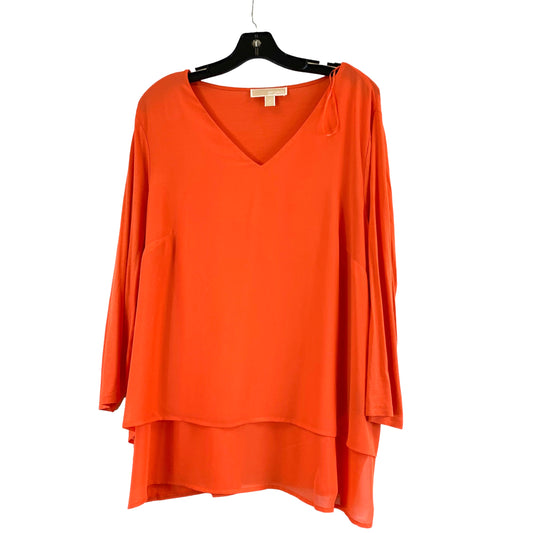 Top 3/4 Sleeve By Michael Kors  Size: 1x