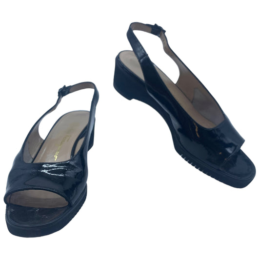 Sandals Heels Block By Salvatore Ferragamo  Size: 7