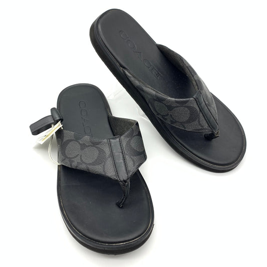 Sandals Flip Flops By Coach  Size: 9