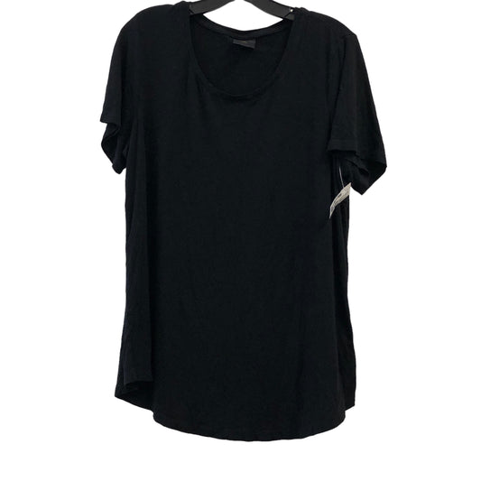 Top Short Sleeve Basic By Jm Collections  Size: Xl