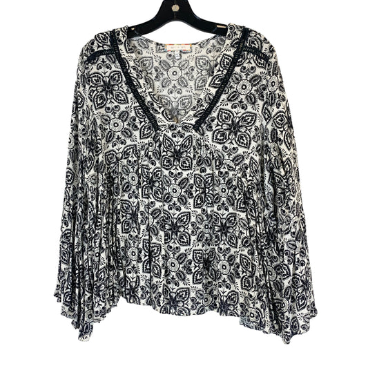 Top 3/4 Sleeve By ERI + ALI Size: M