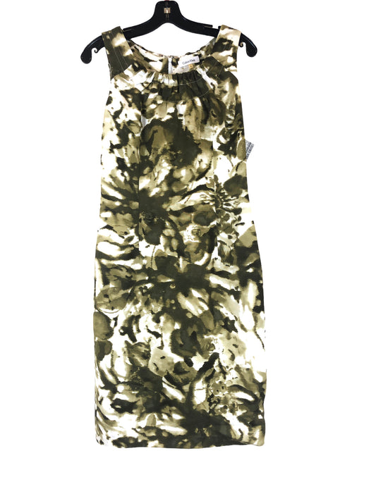 Dress Casual Midi By Calvin Klein  Size: S