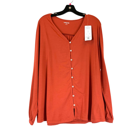 Top Long Sleeve By Lands End  Size: 1x
